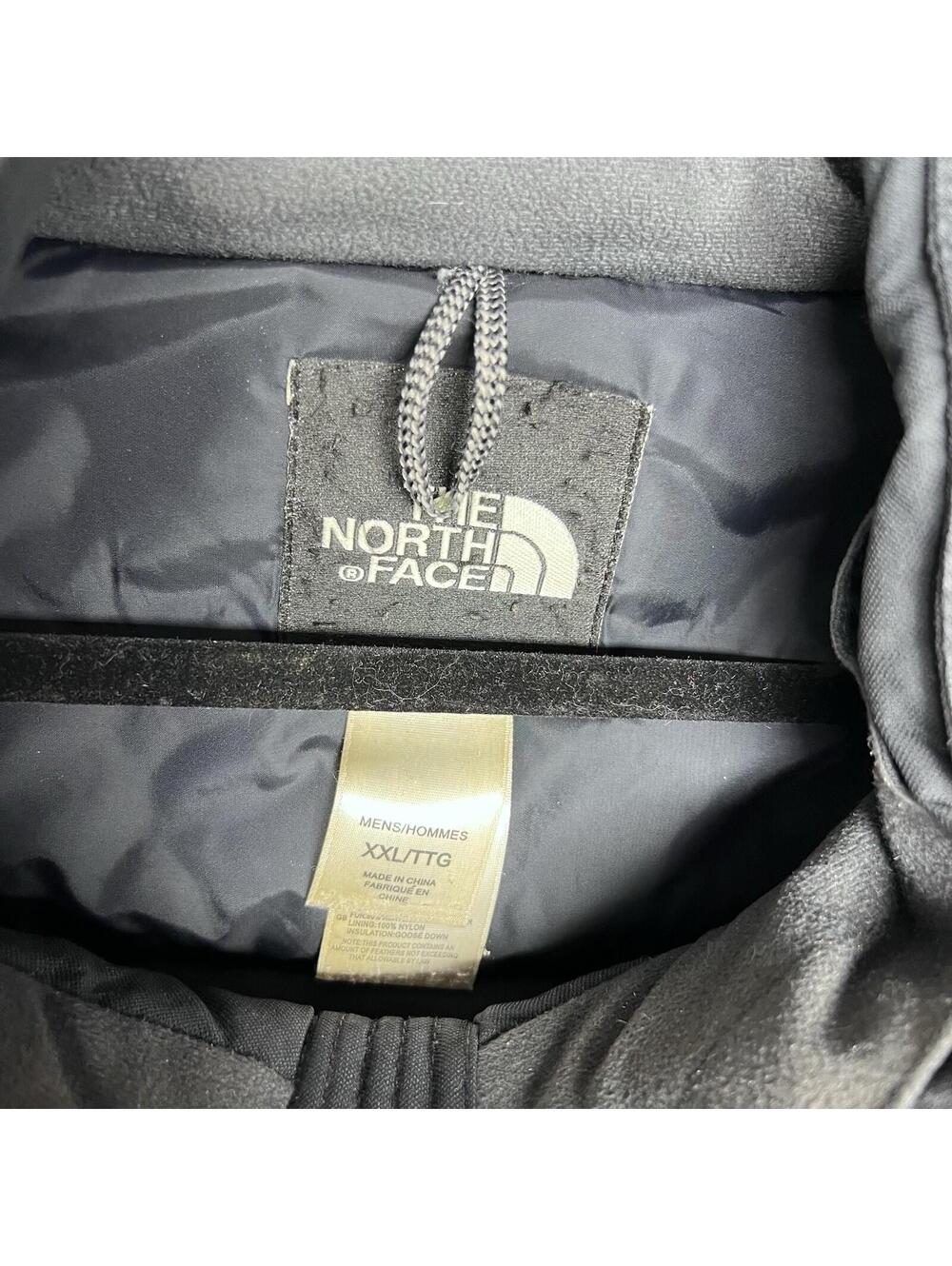Vintage The North Face Xxl Black Mens Goosedown 550 Fill Parka Rare Jacket View 3
